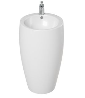 Раковина напольная Laguraty 0001 K 48x81см белый